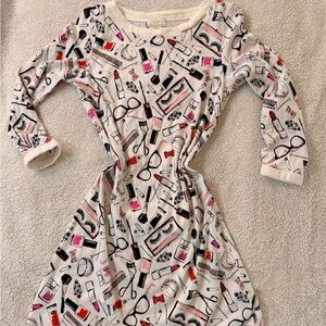 Kate Spade Dream a Little Dream Makeup Print nightgown XS